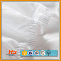 Luxury Hotel Bulk Percale White 100% Cotton Fitted Bed Sheet